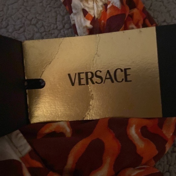 Versace Limited edition collection Open Back-Deep V neck woman blouse … - Picture 14 of 16